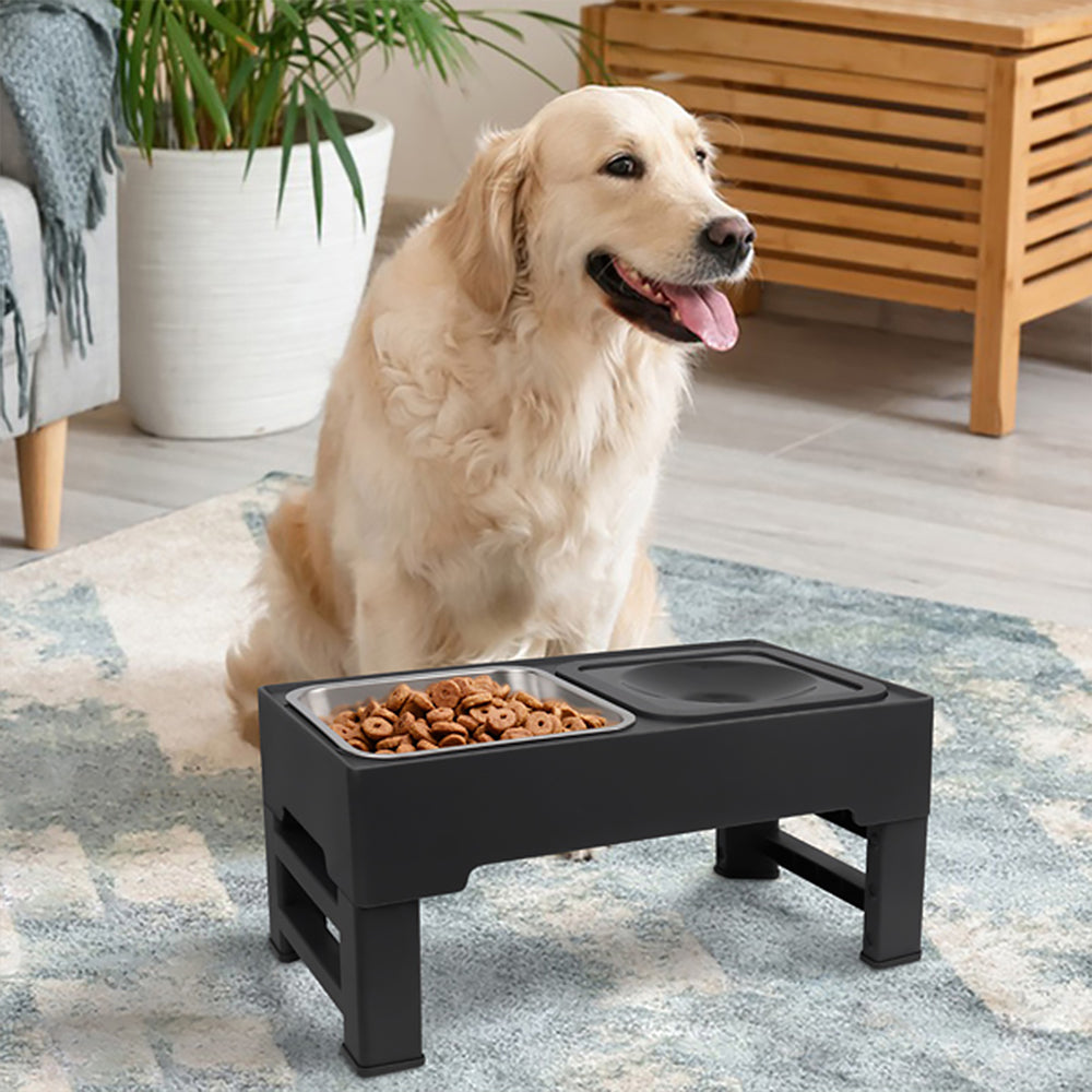 JOYTALE Elevated Dog Bowl Stainless Steel