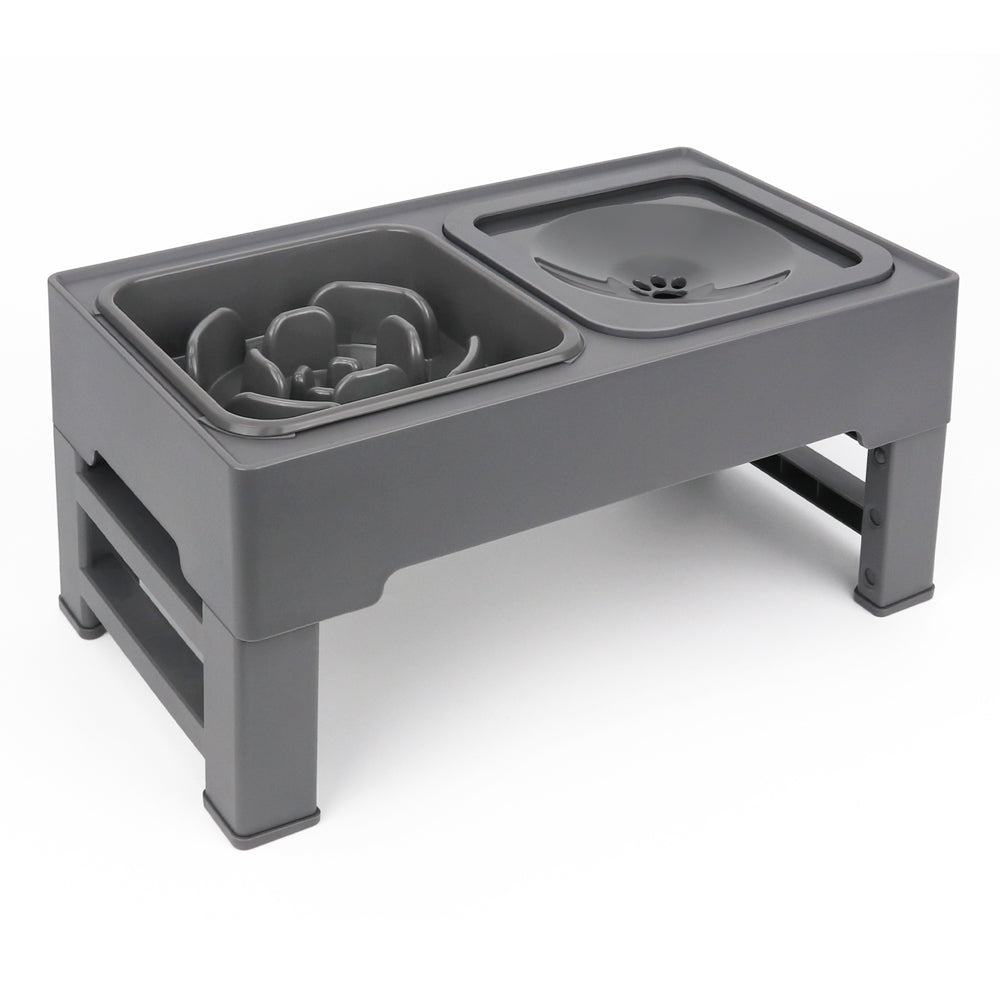 JOYTALE Elevated Dog Bowl Slow Feeder