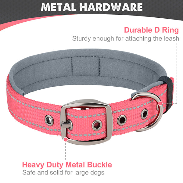 JOYTALE Heavy Duty Nylon Dog Collar