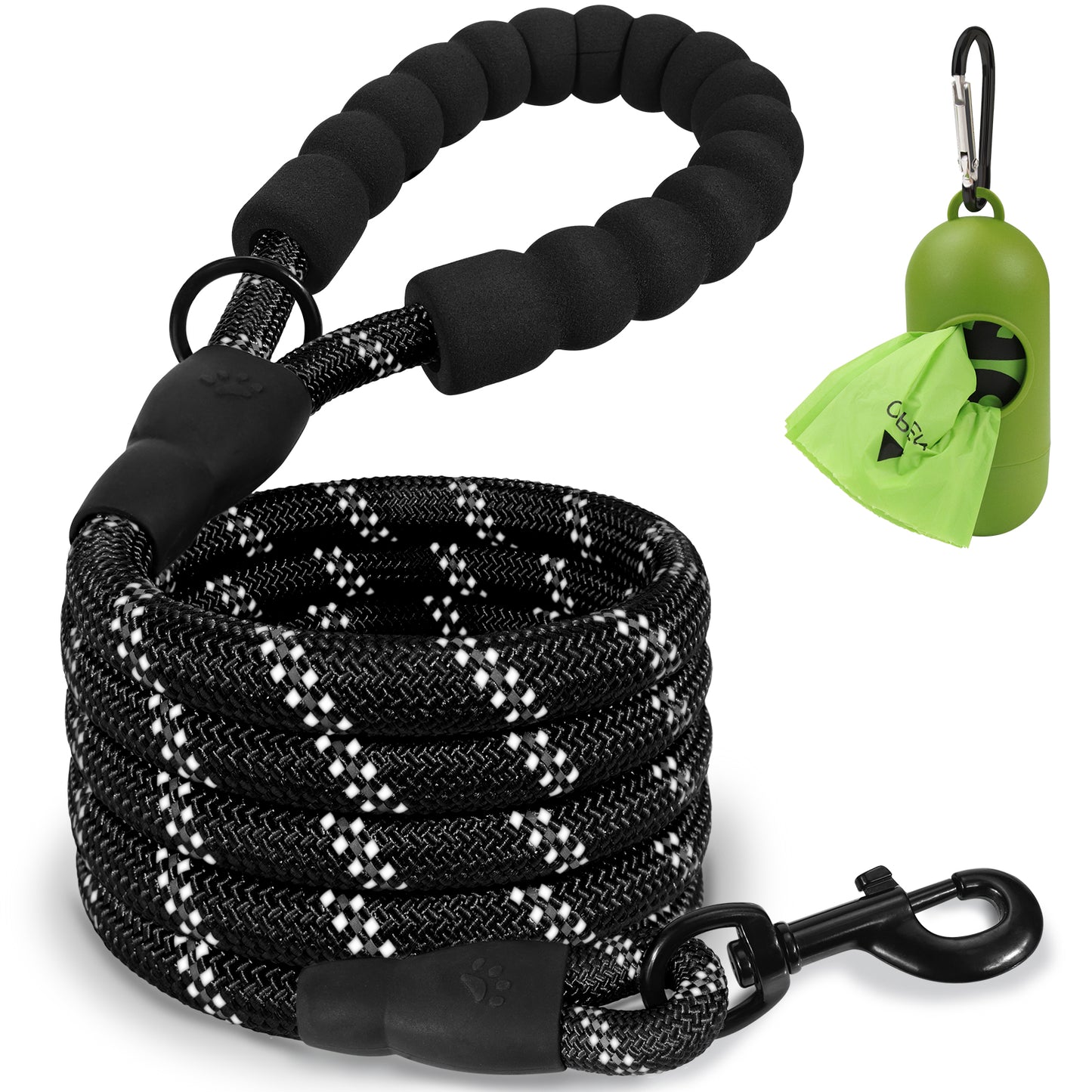 JOYTALE Heavy Duty Nylon Braided Dog Leash