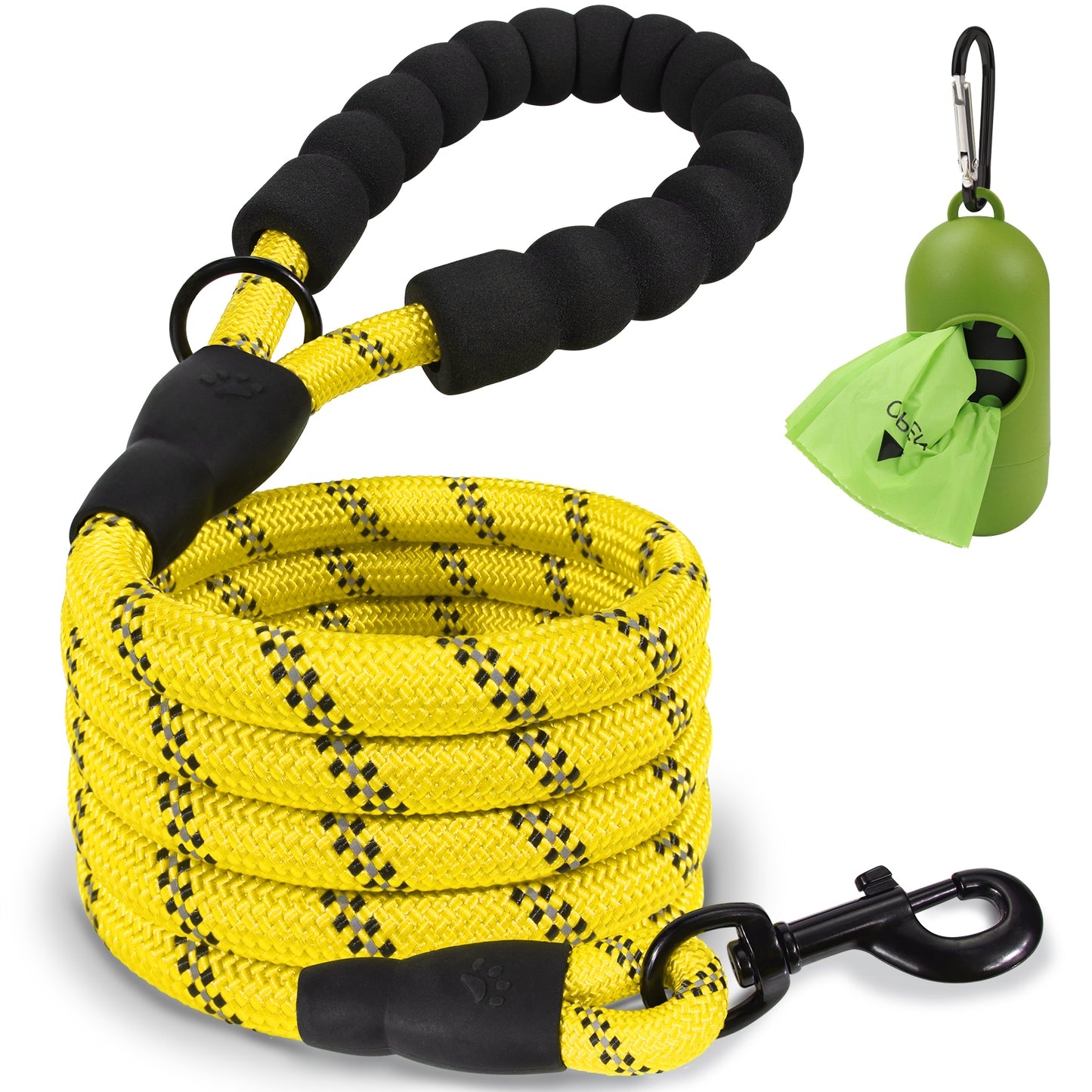 JOYTALE Heavy Duty Nylon Braided Dog Leash