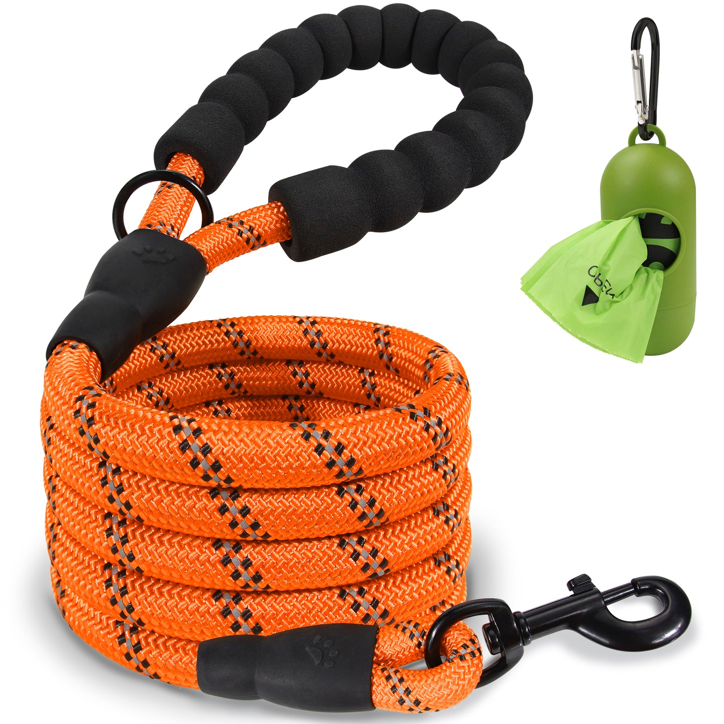 JOYTALE Heavy Duty Nylon Braided Dog Leash