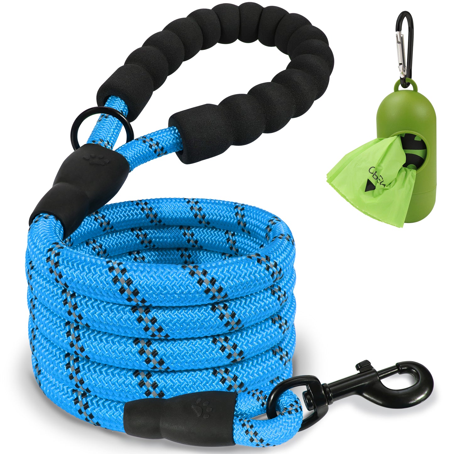 JOYTALE Heavy Duty Nylon Braided Dog Leash