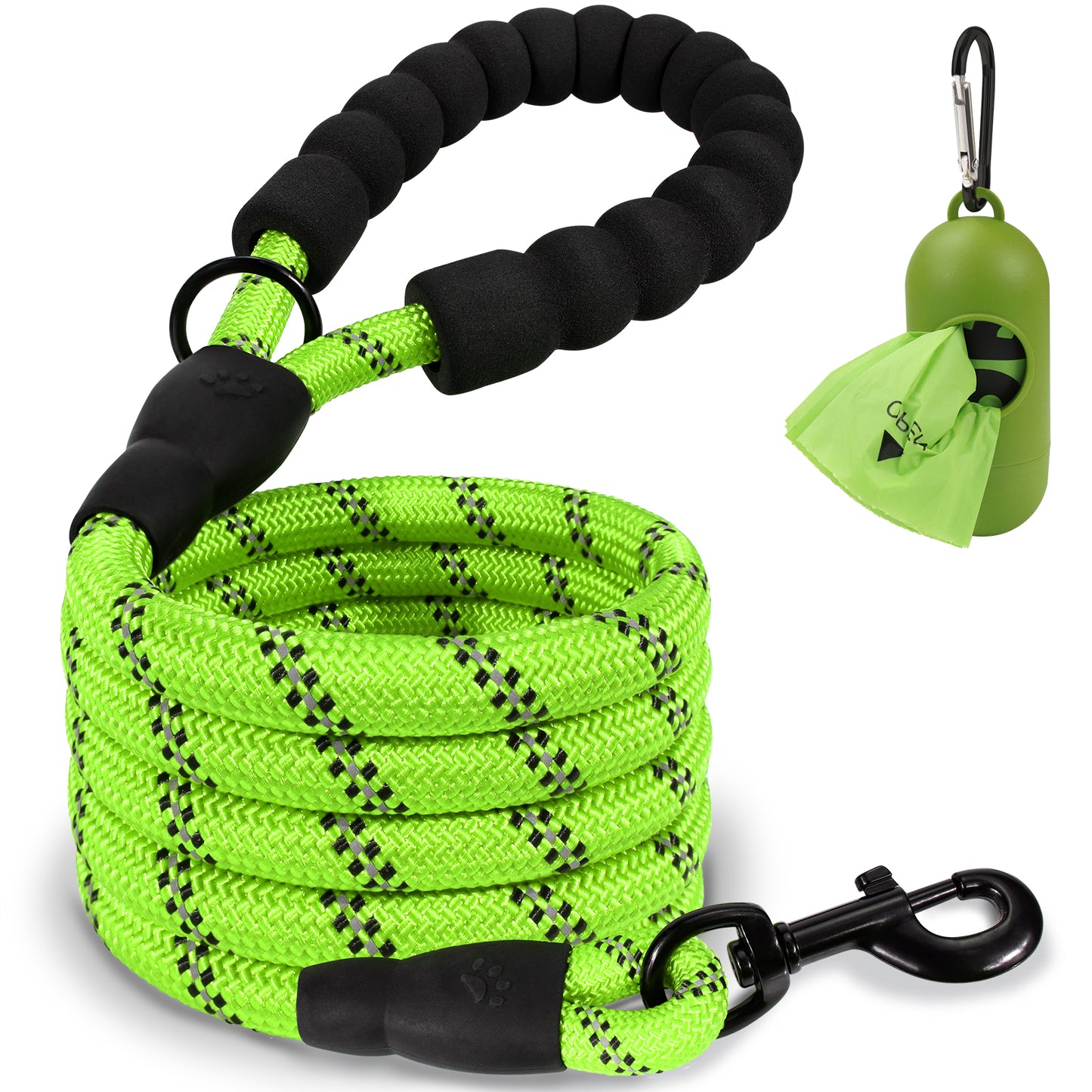 JOYTALE Heavy Duty Nylon Braided Dog Leash
