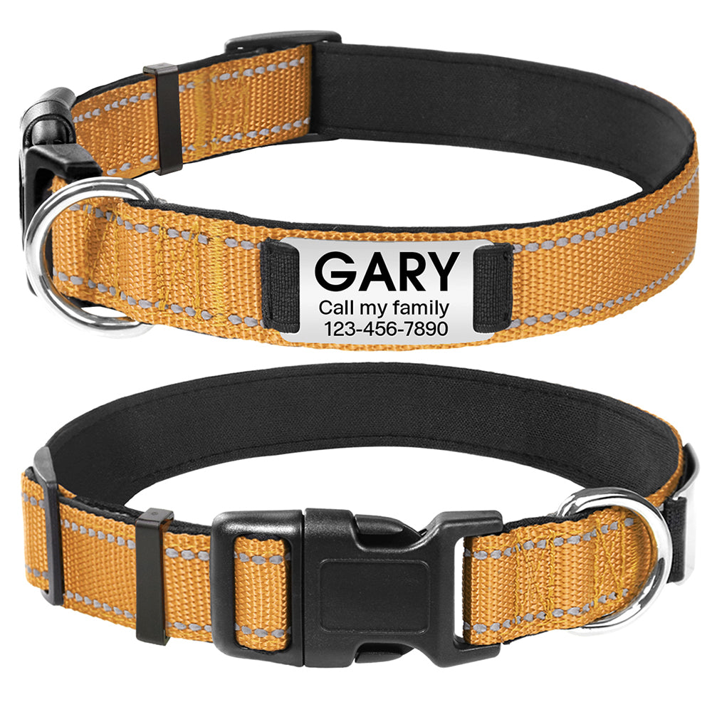 PlayfulPups™ Personalized Dog Collar