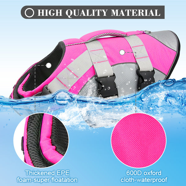 JOYTALE Dog Life Jacket Vest