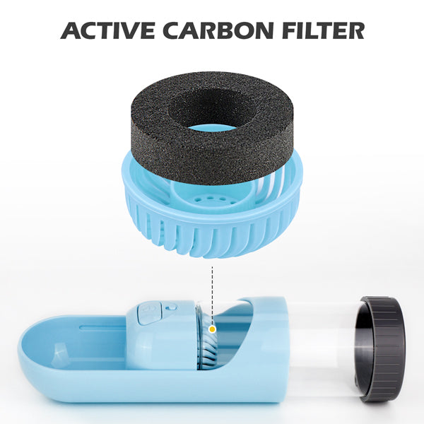 JOYTALE Portable Dog Water Bottle with Filter