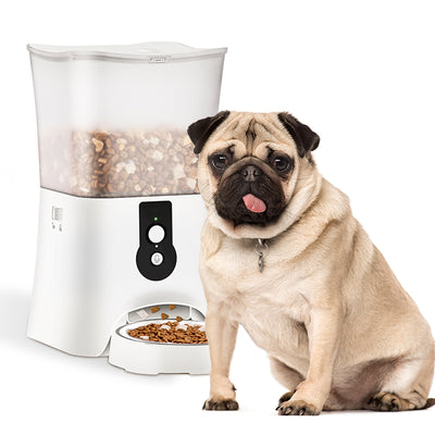 JOYTALE Intelligent pet feeder allows for interactive and fixed-point feeding at any time-5L