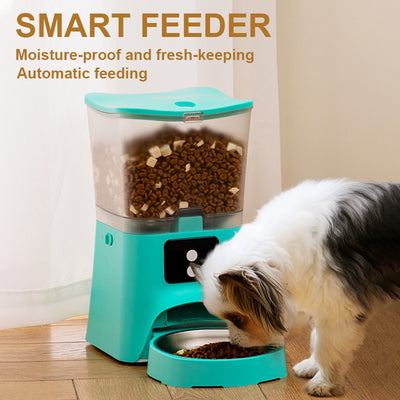 JOYTALE Intelligent pet feeder allows for interactive and fixed-point feeding at any time-3L