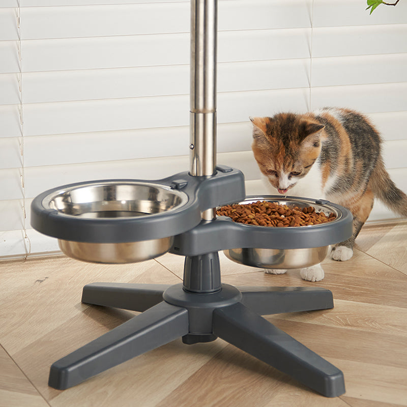 JOYTALE Adjustable Lift Dog Bowl, 360-degree Rotation To Adjust Position