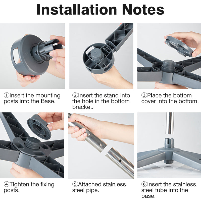 JOYTALE Verstellbarer Hundenapf mit Liftfunktion, 360-Grad-Drehung zur Anpassung der Position