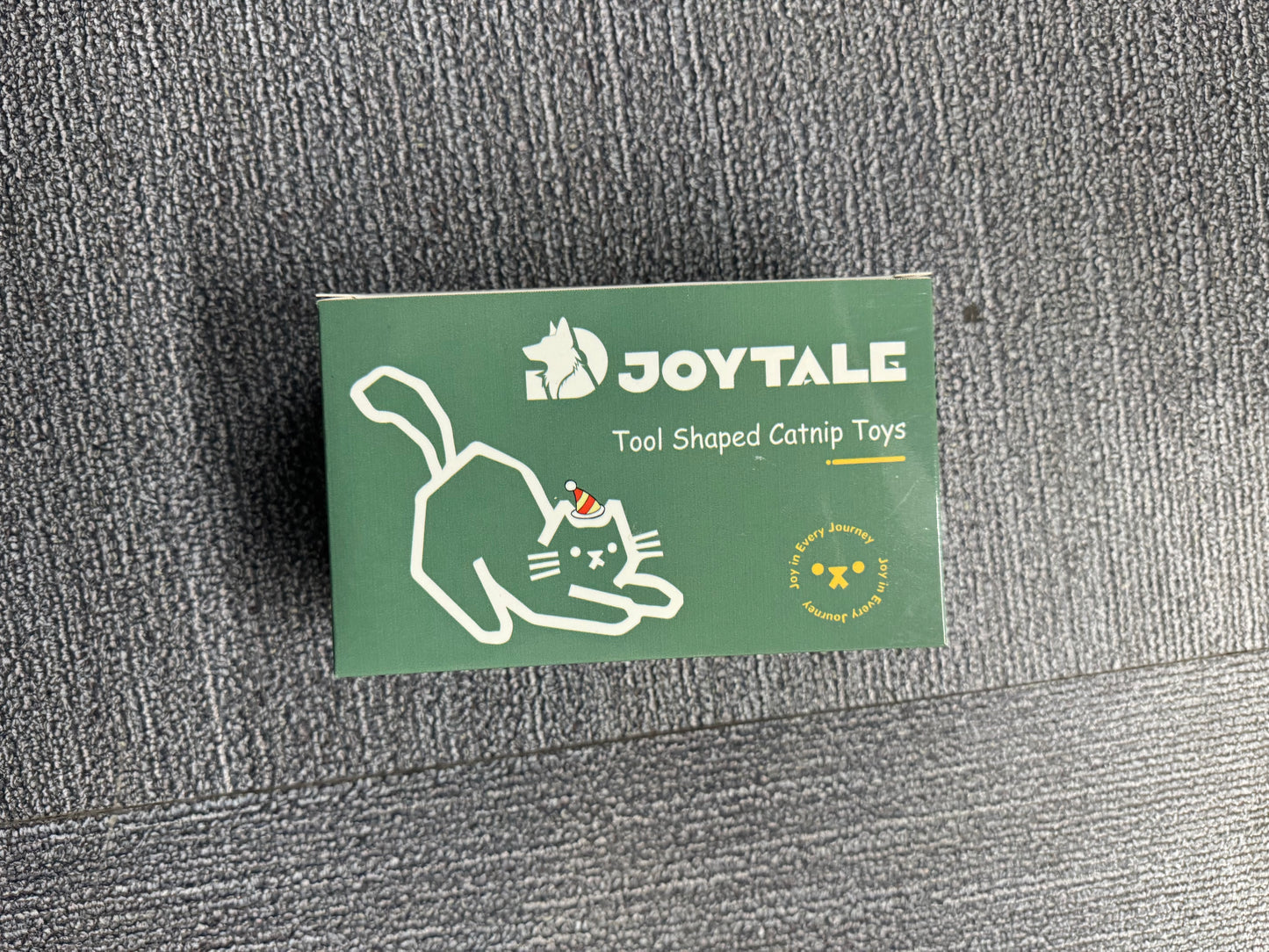 Joytale 4Pcs Tool-Shaped Catnip Pet Toys