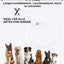 Joytale Leuchthalsband Hund USB Aufladbar Hundehalsband Leuchtend für Große Mittel Kleine Hunde und Welpe, Led Halsband mit 3 Modi für Sicherheit, Weiß