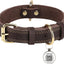 Joytale Genuine Leather Heavy Duty Soft and Durable Leather Collar