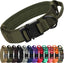 JOYTALE Heavy Duty Military with Handle Adjustable Tactical Dog Collar