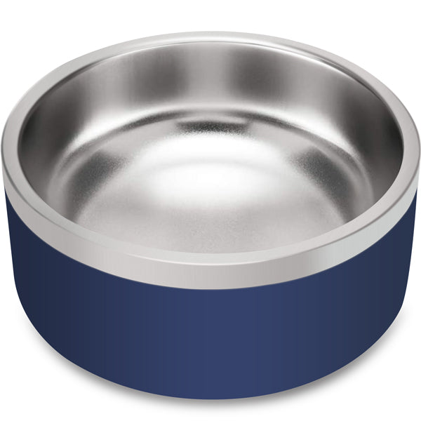 Non slip stainless shop steel dog bowls