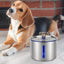 SmartStride™ Stainless Steel Pet Water Fountain with Filter